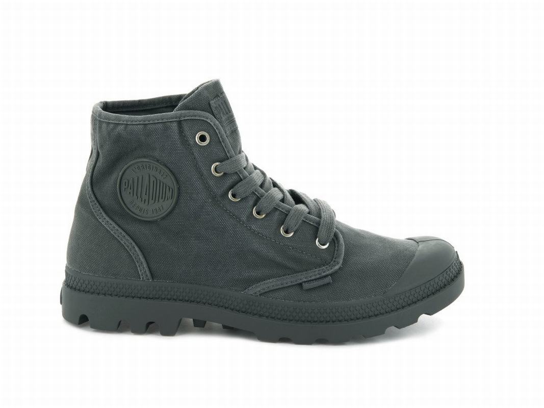 Palladium Pampa Hi Herren Stiefel Schwarz ||907265-LBE||